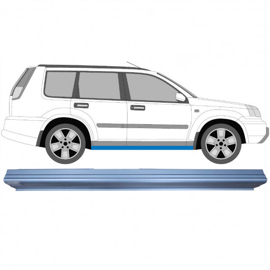 NISSAN X-TRAIL 2001-2007 DORPEL REPARATIEPANEEL  / RECHTS