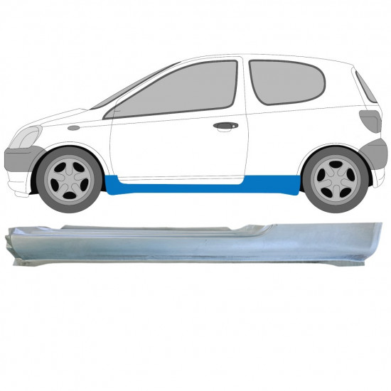 Reparatie dorpel voor Toyota Yaris 1999-2006 / Links 5462