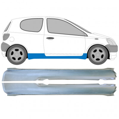 Reparatie dorpel voor Toyota Yaris 1999-2006 / Links + Rechts / Set 9214