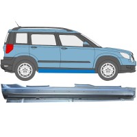 Volledige dorpel voor Skoda Yeti 2009- / Rechts 15975