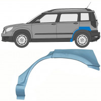 Reparatiepaneel achterspatbord voor Skoda Yeti 2009- / Links 10705