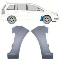 Reparatiepaneel voorspatbord voor Opel Zafira B 2005-2012 / Links + Rechts / Set 16852