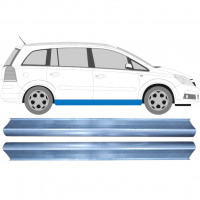 Reparatie dorpel voor Opel Zafira 2005-2012 / Links = Rechts (symmetrisch) / Set 9651