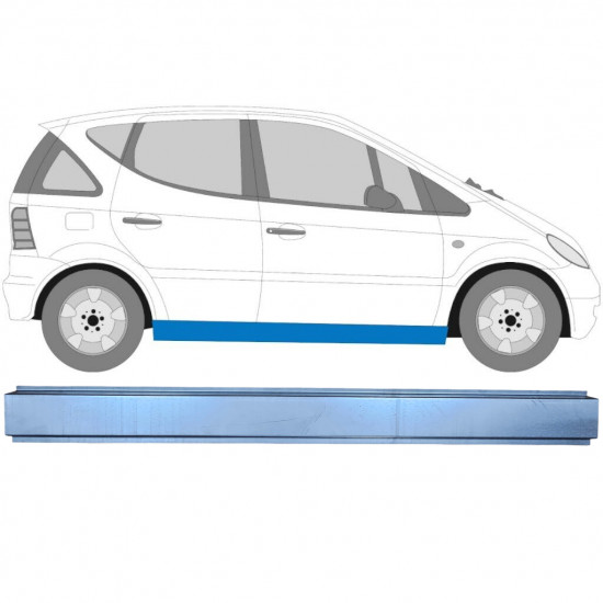 MERCEDES A-CLASS 1997-2004 DORPEL REPARATIEPANEEL / RECHTS = LINKS