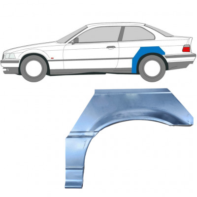 BMW E36 3 COUPE CABRIO 1990-2000 WIELKAST REPARATIE PANEEL / LINKS