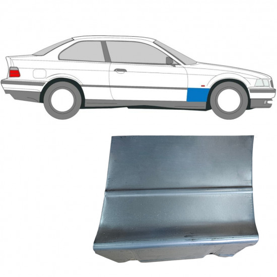 BMW E36 3 COUPE 1990-2000 REPARATIEPANEEL VOORVLEUGEL / RECHTS