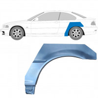 Reparatiepaneel achterspatbord voor BMW E46 3 1998-2005 / Links / COUPE 6197