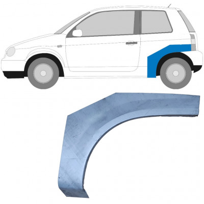 VW LUPO SEAT AROSA 1998-2005 WIELKAST REPARATIE PANEEL / LINKS