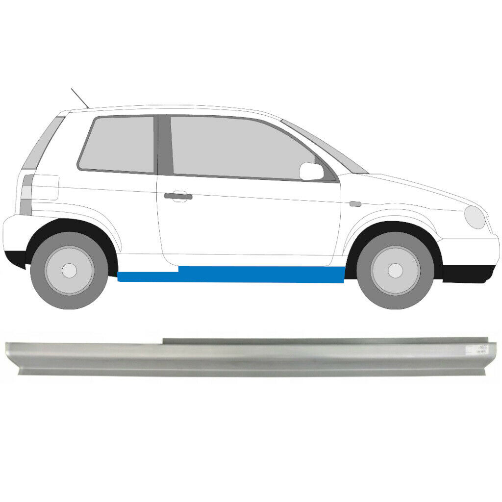 VW LUPO SEAT AROSA 1998-2005 DORPEL REPARATIEPANEEL / RECHTS