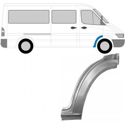 Reparatiepaneel voorspatbord voor Mercedes Sprinter 1995-2006 / Rechts 5301