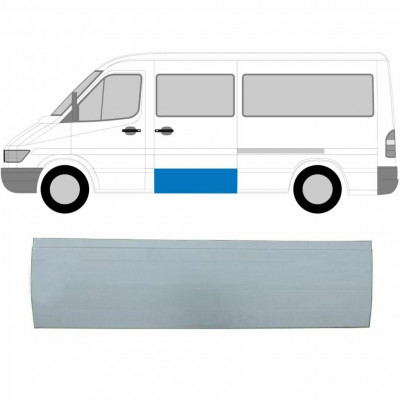 MERCEDES SPRINTER 1995-2006 SCHUIFDEUR BUITEN PANEL