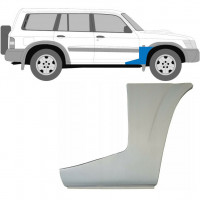 Reparatie voorste spatbord onderste deel voor Nissan Patrol 1997-2009 / Rechts 6259