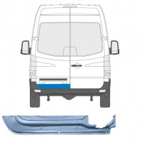 Reparatie plaatwerk achterste deuren  voor Mercedes Sprinter 2006- / Links 5680