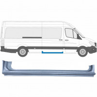 Schuifdeur dorpel reparatiepanel  voor Mercedes Sprinter 2006- / Rechts 5593