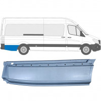 Reparatiepaneel achterspatbord voor Mercedes Sprinter 2006- / XLWB / Rechts 6269