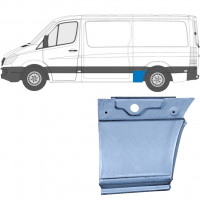 Reparatiepaneel achterspatbord voor Mercedes Sprinter 2006- / MWB / Links 5727