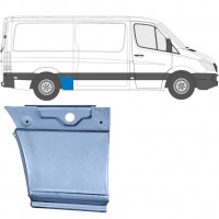 Reparatiepaneel achterspatbord voor Mercedes Sprinter 2006- / MWB / Rechts 5720