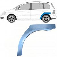 Reparatiepaneel achterspatbord voor VW Touran 2003-2015 / Links 5109