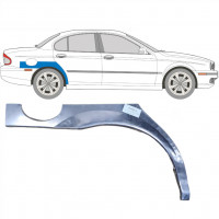 Reparatiepaneel achterspatbord voor Jaguar X-Type 2001-2009 / Rechts 6080